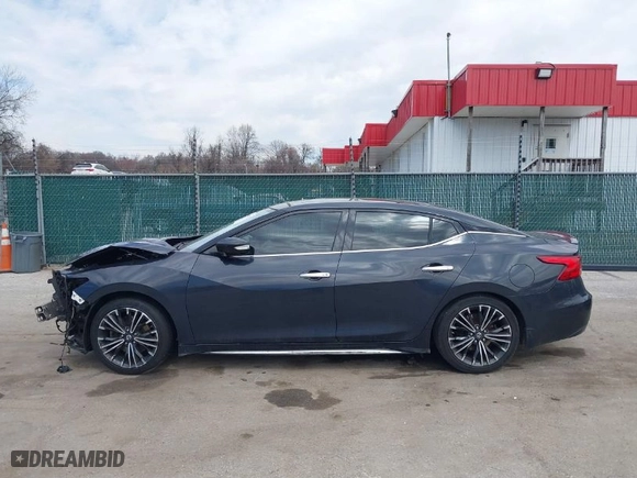 2017 Nissan Maxima SR with VIN 1N4AA6AP3HC407147, listed as a IAAI auction lot 41846735 with 127,411 mi miles. Bid and sale history available at carsss.com. Image 15.