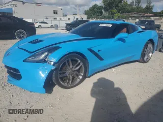 2016 Chevrolet Corvette Z51 2LT with VIN 1G1YK2D70G5102596, listed as a Copart auction lot 80113024 with 80,658 mi miles and Salvage Title. Bid and sale history available at carsss.com. Image 1.
