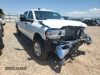 2024 Ram 2500 Tradesman with VIN 3C6UR5HJ4RG143096, listed as a Copart auction lot 55479915 with 48,458 mi miles and Salvage title. Bid and sale history available at DreamBid. Image 4.