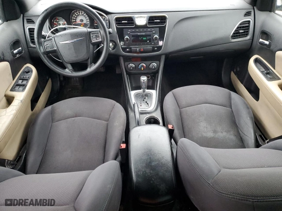 2014 Chrysler 200 LX with VIN 1C3CCBAB8EN211137, listed as a Copart auction lot 43703675 with 167,497 mi miles and Salvage Title. Bid and sale history available at carsss.com. Image 8.
