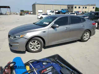 2018 Kia Optima LX with VIN 5XXGT4L33JG238072, listed as a Copart auction lot 53097775 with 0 mi miles and Clean Title. Bid and sale history available at carsss.com. Image 1.