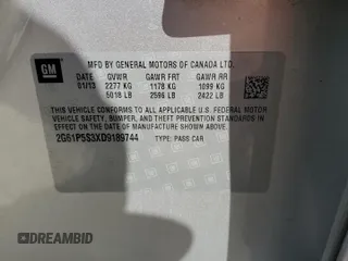 2013 Cadillac XTS Luxury с VIN 2G61P5S3XD9189744, выставлен на аукционе Copart как лот 54391535 с пробегом 132 841 миль миль и Списание • Salvage title. История ставок и продаж доступна на DreamBid. Изображение 12.