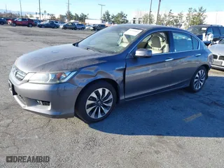2014 Honda Accord Hybrid EX-L with VIN 1HGCR6F54EA008789, listed as a IAAI auction lot 41343884 with 158,024 mi miles. Bid and sale history available at carsss.com. Image 18.