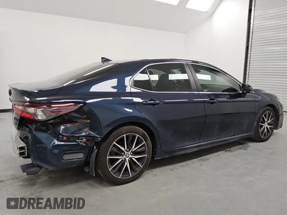 2021 Toyota Camry SE Nightshade with VIN 4T1G11AK5MU602162, listed as a Copart auction lot 48655905 with 144,329 mi miles and Clean Title. Bid and sale history available at carsss.com. Image 3.