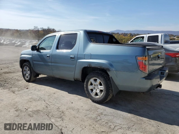 2006 Honda Ridgeline RTL with VIN 2HJYK165X6H517408, listed as a Copart auction lot 78249584 with 216,956 mi miles and Clean Title. Bid and sale history available at carsss.com. Image 2.