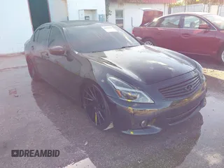 2012 Infiniti G37 Sedan Journey with VIN JN1CV6AP8CM934081, listed as a IAAI auction lot 41930019 with 200,944 mi miles. Bid and sale history available at carsss.com. Image 1.