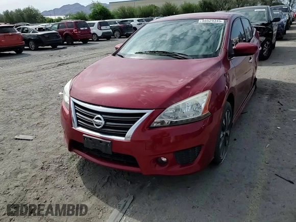 2014 Nissan Sentra SR z VIN 3N1AB7AP3EY323171, wystawiony jako Copart lot #55529345 z przebiegiem Nie podano mil oraz Szkoda całkowita • Salvage title. Historia ofert i sprzedaży dostępna na DreamBid. Obrazek 13.
