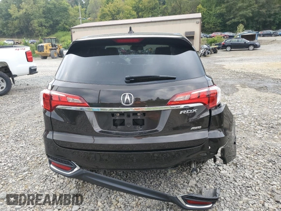 2017 Acura RDX Advance with VIN 5J8TB4H75HL032955, listed as a Copart auction lot 68704004 with 103,090 mi miles and Salvage Title. Bid and sale history available at DreamBid. Image 6.