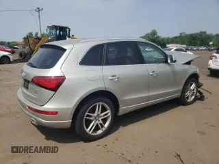 2014 Audi Q5 Premium Plus with VIN WA1LFAFP5EA014039, listed as a Copart auction lot 58669305 with Not provided miles and Salvage title. Bid and sale history available at DreamBid. Image 3.