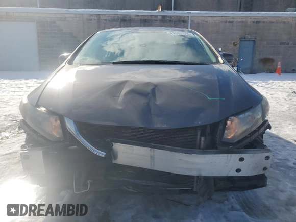 2014 Honda Civic Sedan EX with VIN 19XFB2F85EE269476, listed as a Copart auction lot 41582925 with 88,737 mi miles and Salvage Title. Bid and sale history available at carsss.com. Image 5.