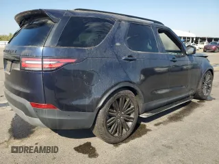 2017 Land Rover Discovery HSE Luxury with VIN SALRHBBV4HA039497, listed as a Copart auction lot 76072954 with Not Provided miles and Salvage Title. Bid and sale history available at carsss.com. Image 3.