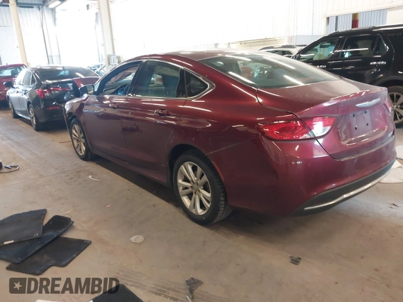 2015 Chrysler 200 Limited z VIN 1C3CCCAB0FN715768, wystawiony jako IAAI lot #42174378 z przebiegiem 130 676 mil mil oraz . Historia ofert i sprzedaży dostępna na DreamBid. Obrazek 3.