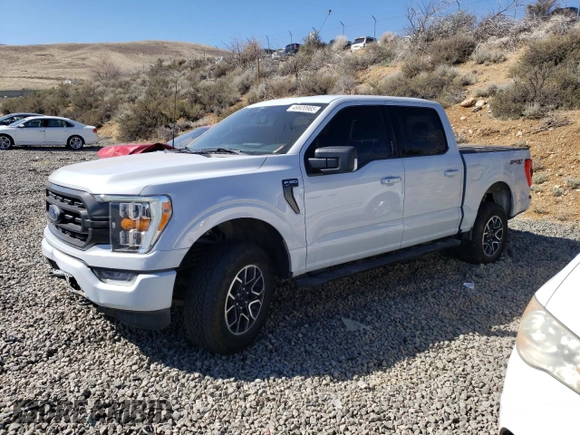 2022 Ford F-150 XL with VIN 1FTFW1E83NKE70208, listed as a Copart auction lot 49920985 with 20,745 mi miles and Salvage Title. Bid and sale history available at carsss.com. Image 1.