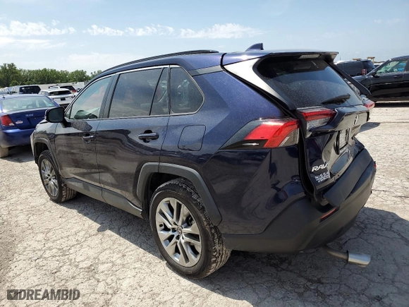 2021 Toyota RAV4 XLE Premium with VIN 2T3C1RFV7MW153560, listed as a Copart auction lot 66951414 with 68,799 mi miles and Salvage Title. Bid and sale history available at carsss.com. Image 2.