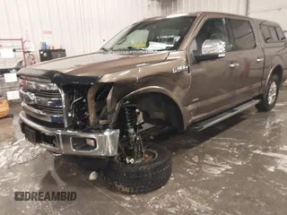 2015 Ford F-150 XLT with VIN 1FTEW1EG8FKD90178, listed as a IAAI auction lot 41163598 with 183,308 mi miles. Bid and sale history available at carsss.com. Image 6.