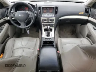 2008 Infiniti G35 Journey with VIN JNKBV61E48M206223, listed as a Copart auction lot 52557765 with 113,529 mi miles and Salvage Title. Bid and sale history available at DreamBid. Image 8.
