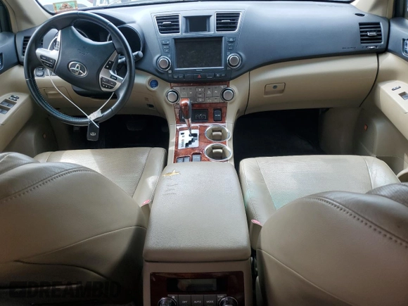 2012 Toyota Highlander Hybrid Limited with VIN JTEDC3EH2C2009148, listed as a Copart auction lot 49778395 with 0 mi miles and Clean Title. Bid and sale history available at carsss.com. Image 8.
