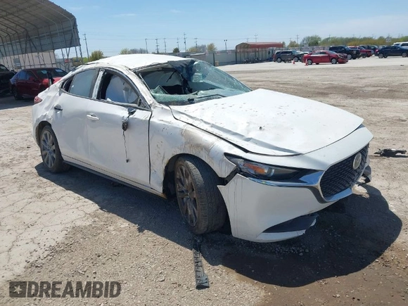 2021 Mazda 3 Select with VIN JM1BPABL0M1333705, listed as a IAAI auction lot 41819213 with 82,977 mi miles and . Bid and sale history available at DreamBid. Image 1.
