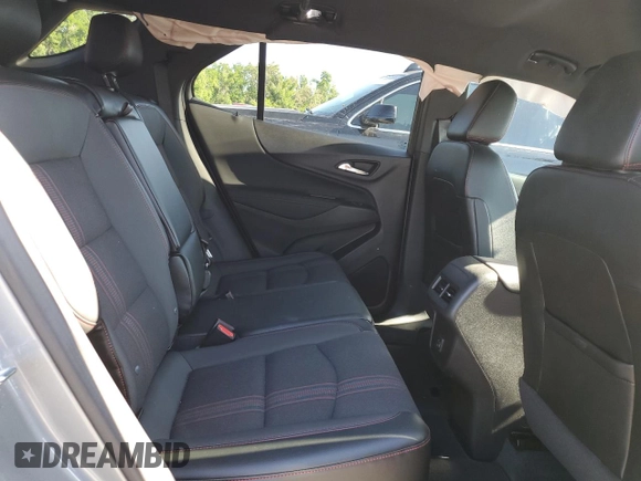 2024 Chevrolet Equinox RS with VIN 3GNAXMEG9RS122480, listed as a Copart auction lot 52601065 with 7,282 mi miles and Salvage Title. Bid and sale history available at DreamBid. Image 11.