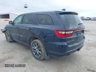 2017 Dodge Durango GT with VIN 1C4RDJDG3HC692032, listed as a IAAI auction lot 41857164 with 139,430 mi miles and . Bid and sale history available at carsss.com. Image 3.