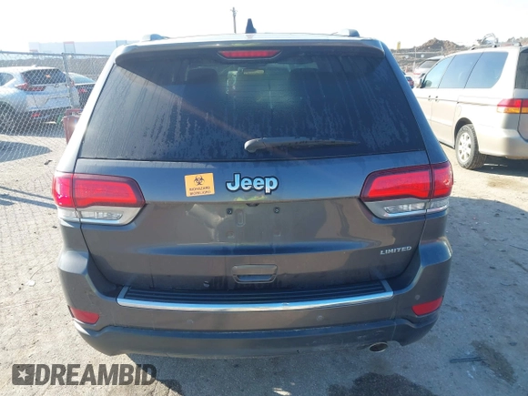 2020 Jeep Grand Cherokee Limited with VIN 1C4RJEBG7LC364947, listed as a IAAI auction lot 41626549 with 82,307 mi miles. Bid and sale history available at carsss.com. Image 16.