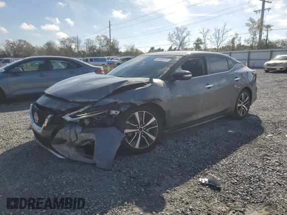 2020 Nissan Maxima SV with VIN 1N4AA6CV3LC373635, listed as a Copart auction lot 44945045 with 80,808 mi miles and Non Repairable. Bid and sale history available at carsss.com. Image 1.