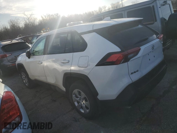 2023 Toyota RAV4 LE with VIN 2T3F1RFV5PC351458, listed as a Copart auction lot 50188555 with 37,861 mi miles and Clean Title. Bid and sale history available at carsss.com. Image 2.