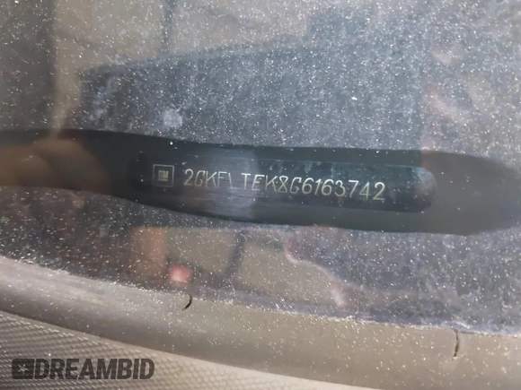 2016 GMC Terrain SLE with VIN 2GKFLTEK8G6163742, listed as a IAAI auction lot 42603842 with 101,389 mi miles and . Bid and sale history available at DreamBid. Image 9.