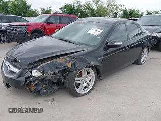 2008 Acura TL with VIN 19UUA66238A026254, listed as a IAAI auction lot 41718348 with 1 mi miles. Bid and sale history available at carsss.com. Image 2.
