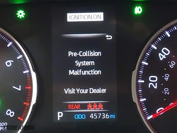2021 Toyota RAV4 XLE Premium with VIN 2T3C1RFV0MW131609, listed as a IAAI auction lot 41723110 with 45,736 mi miles. Bid and sale history available at carsss.com. Image 15.