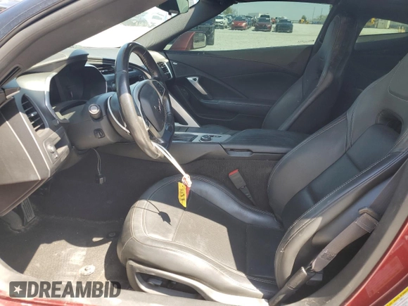 2016 Chevrolet Corvette 1LT with VIN 1G1YB2D72G5123224, listed as a Copart auction lot 52200185 with 121,893 mi miles and Clean title. Bid and sale history available at DreamBid. Image 7.