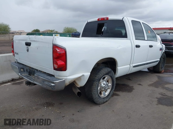 2007 Dodge 2500 SLT with VIN 3D7KR28A17G806433, listed as a IAAI auction lot 41728653 with Not Provided miles and . Bid and sale history available at carsss.com. Image 4.