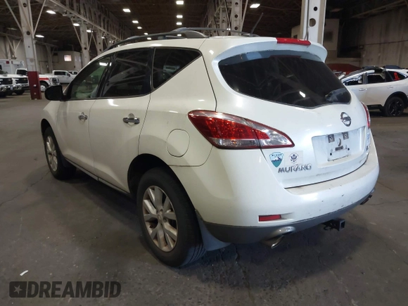 2011 Nissan Murano SL z VIN JN8AZ1MW4BW166623, wystawiony jako IAAI lot #42475943 z przebiegiem 200 646 mil mil oraz . Historia ofert i sprzedaży dostępna na DreamBid. Obrazek 3.