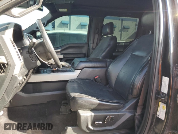 2016 Ford F-150 XLT with VIN 1FTEW1EG9GKD63962, listed as a Copart auction lot 47525745 with 0 mi miles and Salvage Title. Bid and sale history available at carsss.com. Image 7.