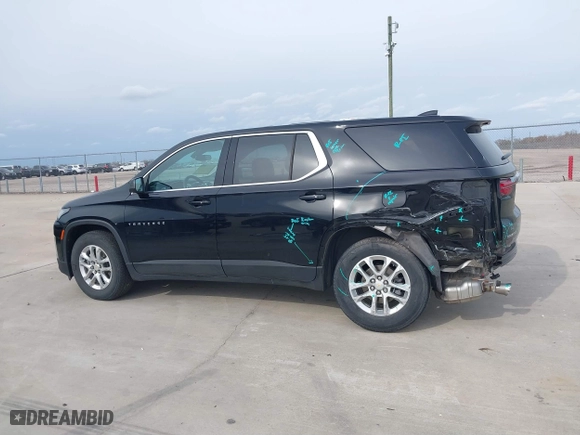 2022 Chevrolet Traverse LS with VIN 1GNERFKW5NJ119395, listed as a IAAI auction lot 41349157 with 52,406 mi miles. Bid and sale history available at carsss.com. Image 14.