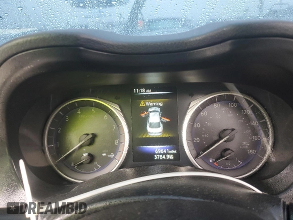 2017 Infiniti Q50 Sport with VIN JN1EV7AP5HM743157, listed as a Copart auction lot 45171125 with 69,641 mi miles and Salvage title. Bid and sale history available at DreamBid. Image 9.