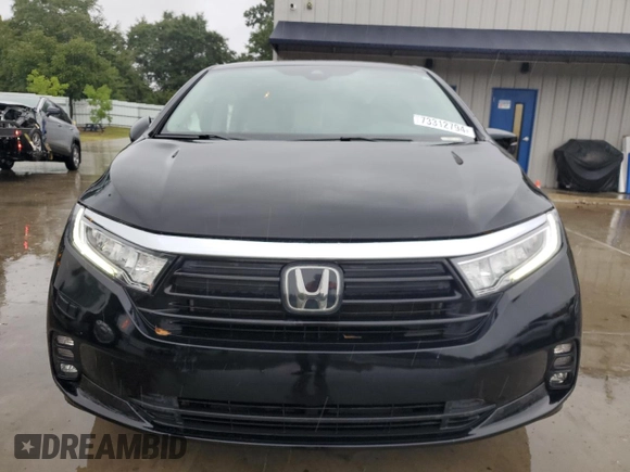 2022 Honda Odyssey EX-L с VIN 5FNRL6H70NB041868, выставлен на аукционе Copart как лот 73312794 с пробегом 55 215 миль миль и Списание • Salvage title. История ставок и продаж доступна на DreamBid. Изображение 5.