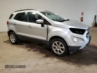2021 Ford EcoSport SE with VIN MAJ6S3GL0MC402777, listed as a Copart auction lot 58030075 with 33,496 mi miles and Salvage title. Bid and sale history available at DreamBid. Image 4.
