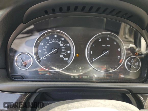 2016 BMW 5 Series 528i with VIN WBA5A5C5XGG347843, listed as a Copart auction lot 62153735 with 167,952 mi miles and Clean title. Bid and sale history available at DreamBid. Image 9.
