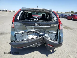 2012 Honda CR-V EX-L with VIN 2HKRM4H79CH632393, listed as a Copart auction lot 57844555 with 219,258 mi miles and Salvage title. Bid and sale history available at DreamBid. Image 6.