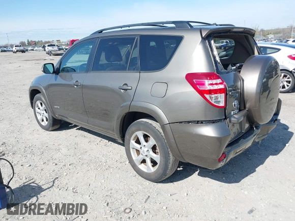 2011 Toyota RAV4 Ltd with VIN 2T3DK4DV9BW047454, listed as a IAAI auction lot 41825304 with 104,536 mi miles. Bid and sale history available at carsss.com. Image 3.