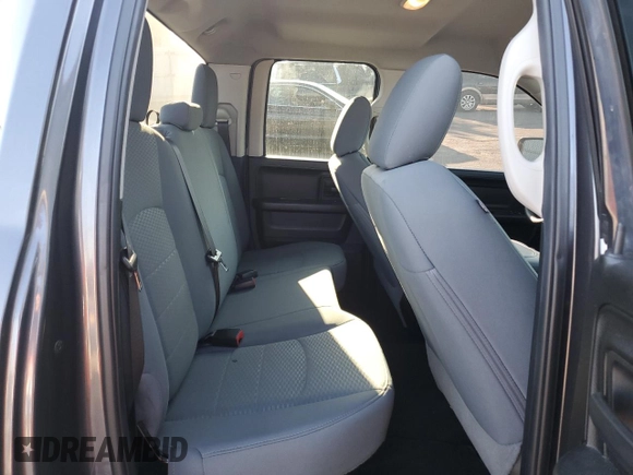 2018 Ram 1500 Express with VIN 1C6RR7FG0JS303304, listed as a Copart auction lot 50577225 with 146,756 mi miles and Salvage Title. Bid and sale history available at carsss.com. Image 10.
