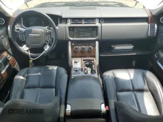 2015 Land Rover Range Rover with VIN SALGR2VF7FA224374, listed as a Copart auction lot 64389585 with 169,134 mi miles and Clean title. Bid and sale history available at DreamBid. Image 8.