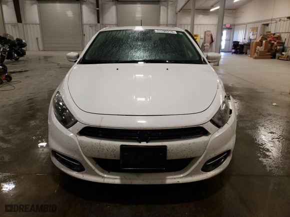 2016 Dodge Dart SXT with VIN 1C3CDFBB3GD667848, listed as a Copart auction lot 77792214 with 108,721 mi miles and Salvage Title. Bid and sale history available at carsss.com. Image 5.