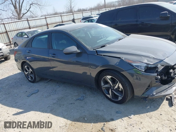 2023 Hyundai Elantra SEL with VIN KMHLS4AG4PU605972, listed as a IAAI auction lot 41784088 with 54,125 mi miles and . Bid and sale history available at DreamBid. Image 13.