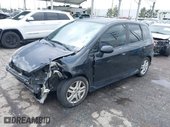 2008 Honda Fit Sport with VIN JHMGD386X8S063067, listed as a IAAI auction lot 41798520 with 282,302 mi miles. Bid and sale history available at carsss.com. Image 18.