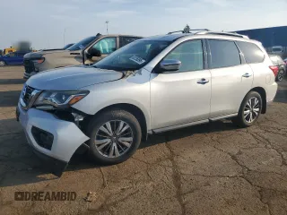2018 Nissan Pathfinder S with VIN 5N1DR2MN3JC614612, listed as a Copart auction lot 62236595 with Not provided miles and Clean title. Bid and sale history available at DreamBid. Image 1.