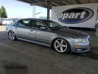 2008 Audi A8 L 4.2L with VIN WAUMV94E98N004265, listed as a Copart auction lot 55255005 with 116,333 mi miles and Clean Title. Bid and sale history available at carsss.com. Image 4.