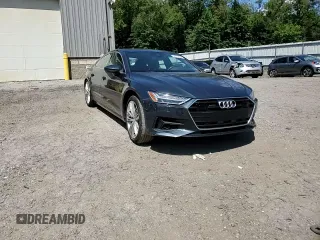 2020 Audi A7 Prestige with VIN WAUS2AF23LN026842, listed as a Copart auction lot 68279604 with 42,820 mi miles and Salvage Title. Bid and sale history available at carsss.com. Image 10.