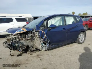 2019 Nissan Versa Note SV with VIN 3N1CE2CPXKL363403, listed as a Copart auction lot 43284695 with 84,130 mi miles and Salvage Title. Bid and sale history available at carsss.com. Image 1.